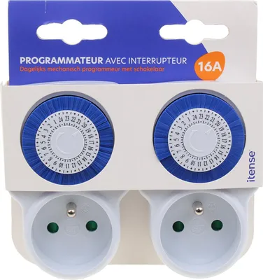 Immagine prodotto di COGEX - Timer analogico - 30 minuti - confezione da 2 pezzi - 647926