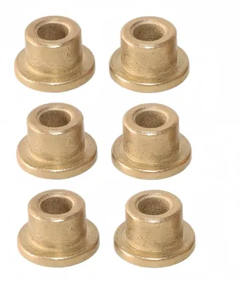 Flanschbuchsen 6x10x6mm, selbstschmierend, 6 Stück