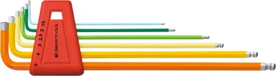 Immagine prodotto di PB Swiss Tools Set di cacciaviti angolari esagonali, lunghi, verniciati a polvere, 6 pezzi