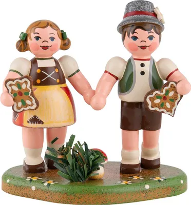 Zdjęcie produktu dla Hubrig folk art 'Landidyll - Jaś i Małgosia 7cm'