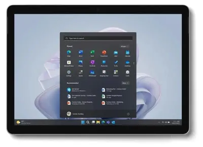 Obrázok produktu pre Microsoft Surface Go 4, 26,7 cm (10.5"), 1920 x 1280 px, 128 GB, 8 GB, Windows 11 Pro, Platinová