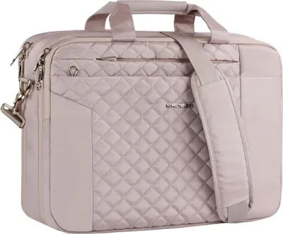 Immagine prodotto di Borsa per computer portatile 17 pollici Ladies Business Tablet Shoulder Bag Pink SEO