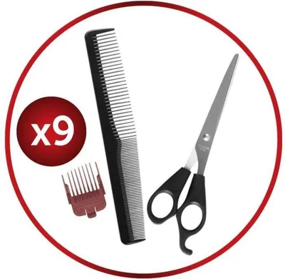 Image de Tondeuse Cheveux REMINGTON HC550 Easy Fade Pro, Sans Fil, Étanche, Guides de Coupe Fixes, Dégradé et Oreilles