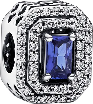 Produktbild von Pandora Charm 792385C01 mit blauem Zirkonia in 925 Sterling Silber