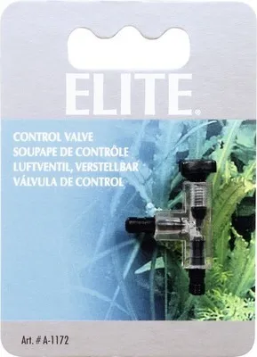 Immagine prodotto di Rubinetto a 2 vie in plastica Elite regolabile per tubi da 4/6 mm