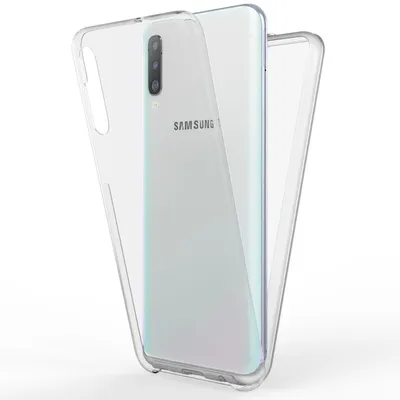 Produktbild von NALIA Handy Hülle für Samsung Galaxy A70, 360 Grad Cover Slim Tasche Bumper Etui
