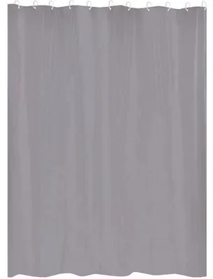 Productafbeelding van GELCO Shower curtain First 180 x 200 cm gray