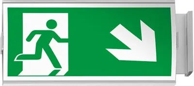 Produktbild von FRANKFURT Fahnenschild Fluchtweg, Format: 155x297mm
