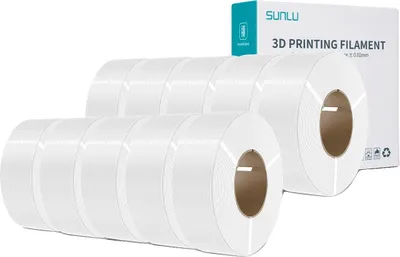 Obrázok produktu pre 3D filament, PLA/PETG/PLA PLUS, priemer 1,75 mm, RF PLA biely