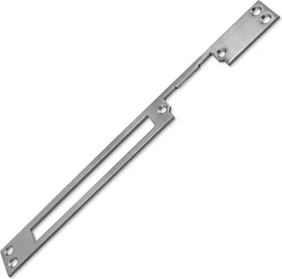 Immagine prodotto di QOLTEC 52461 Cartello diritto bifacciale per apriporta elettrico 250 mm Acciaio inossidabile
