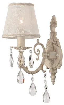 Produktbild von Maytoni Filomena Wandleuchte ARM390-01-W 1xE14, Weiß, aus Metall und Polyresin, exkl. Leuchtmittel