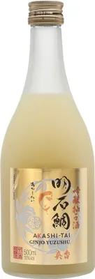 Produktbild von Akashi Sake Brewery Sake Ginjo Yuzushu 10%vol Sake aus Japan NV Sake ( 1 x 0.5 L )