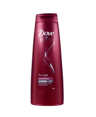 Produktbild von Dove Pro-Age Shampoo für reifes und brüchiges Haar, kräftigt und pflegt, 250 ml