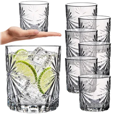 Zdjęcie produktu dla KADAX Szklanka Drinkówka Literatka Zestaw 6szt 300ml