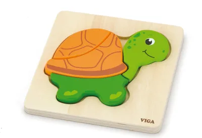 Produktbild von Viga 59933 Pierwsze puzzle maluszka - Å"óÅwik