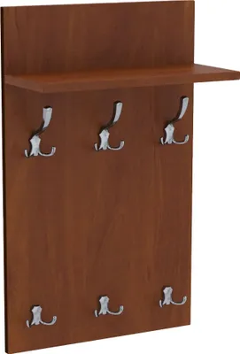 Obrázek produktu pro AKKE Locarno šatní panel MIDI - háčky CHROM ŠxV: 50x80 cm