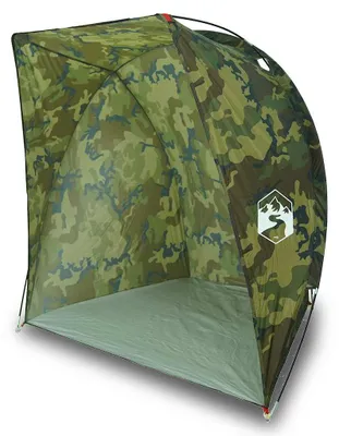 Image de vidaXL Tente de pêche camouflage imperméable