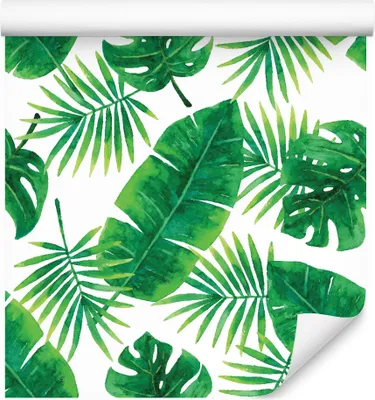Produktbild von 10m VLIES TAPETE Rolle Natur Blumen Pflanzen Blätter XXL