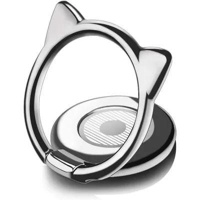 Produktbild von Handy Fingerhalterung Smartphone Ring  Handy Ring [360 Grad Drehung] Handyring aus Metall Smartphone fingerhalten für iPhone, Samsung, Huawei, Xiaomi, LG, Sony und mehr