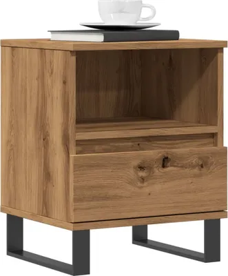 Obrázok produktu pre vidaXL Nočné stolíky 2 ks. Artisan dub 40x35x50 cm materiál na báze dreva