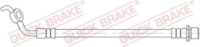Image de QUICK BRAKE conduite de frein flexible 58.007