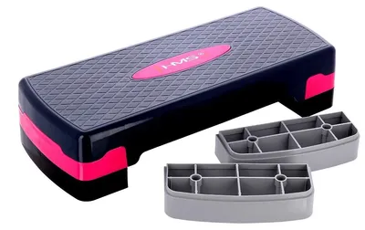 Produktbild von Aerobic-Stepplatte in Rosa/Grau
