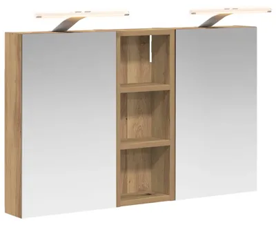 Zdjęcie produktu dla Zestaw Szafek Łazienkowych 3 szt. 80 x 10,5 x 50 cm
