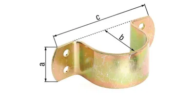 Immagine prodotto di Fascette per tubi GAH zincate 48 mm