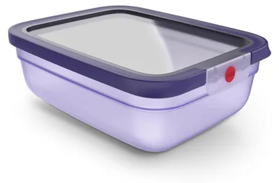Image de emsa 3110601760 emsa Frischhaltedose ONECLICK 8,5 cm hoch violett 2,3 l, 1 St.