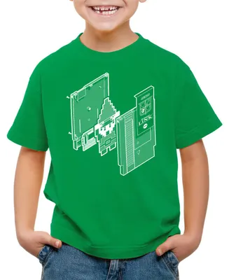 Produktbild von style3 Adventure of Link Kinder T-Shirt classic gamer snes 8-Bit