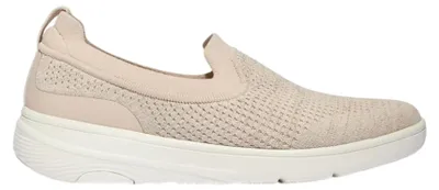 Productafbeelding van FitFlop - "Super-Q" sneaker voor dames, jersey artikel HD344 (maat 36 EU) (beige/platina)