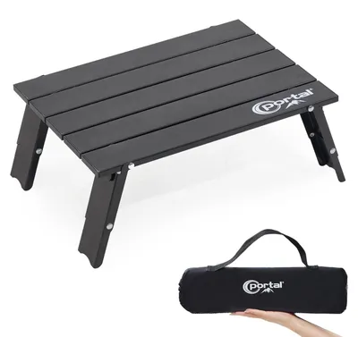 Produktbild von Faltbarer Campingtisch, Klappbar und Höhenverstellbar