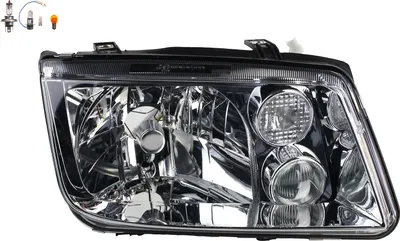 Produktbild von Scheinwerfer passend für VW Bora 1J2 10/1998-05/2005 Rechts Leuchtmittel 1J5941018BD 1J5941018AD 1J5941018AP 1J5941018G 1J5941018R Johns