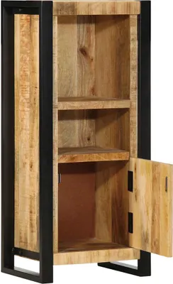 Immagine prodotto di Mobiletto da Bagno 40x30x90 cm Legno Massello Mango Grezzo