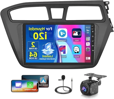 Obrázek produktu pro Android autorádio – Multimediální systém – Dotyková obrazovka – Navigace – CarPlay – Android Auto – 9palcová obrazovka