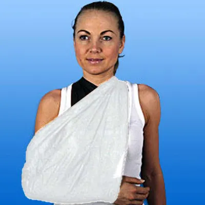 Produktbild von Armtragetuch Weiß Zellwolle - Viskosegewebe - Weiß