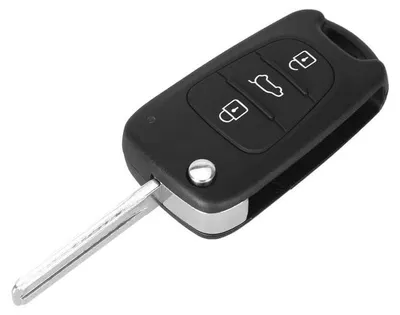 Produktbild von Techstar®-Autoschlüsselgehäuse, kompatibel mit Kia 3, Cerato, Ceed, K2, K5, Rio, Picanto, Sportage, 3 Tasten