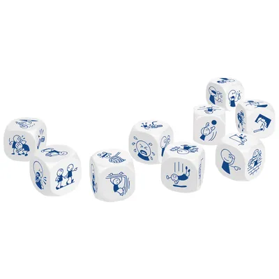 Produktbild von Asmodee Rorys Story Cubes Action Action Würfelspiel