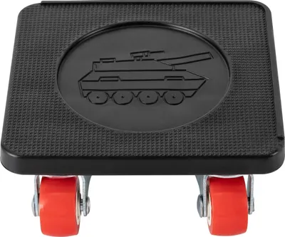 Image de Chariot de déménagement - Cric à meubles et roulettes de transport - Surface antidérapante - Roulettes pivotantes à 360° - Capacité de charge jusqu'à 400 kg - Pour les meubles lourds