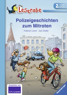 Produktbild von Polizeigeschichten zum Mitraten - Leserabe 2. Klasse - Erstlesebuch für Kinder ab 7 Jahren