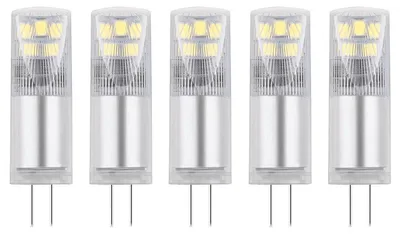 Produktbild von Modee G4 LED-Lampe Mini 2,4W 275lm 4000K neutralweiß 12V 5 Stück
