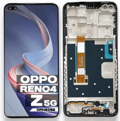 Produktbild von LCD-Display + Touchscreen OPPO RENO4 Z 5G 4Z 5G CPH2065 () Schwarzer Rahmen