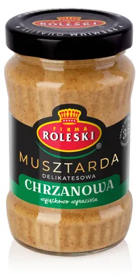 Zdjęcie produktu dla Roleski Musztarda Chrzanowa Ostra 175 g