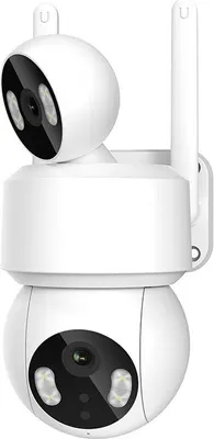 Produktbild von INF Outdoor PTZ Überwachungskamera mit 2MP Dual-Objektiv und Farb-Nachtsicht