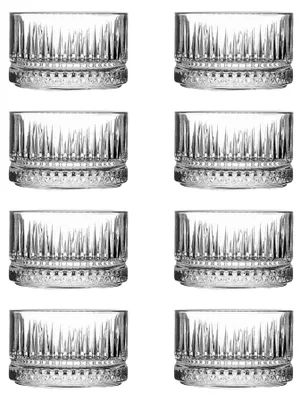 Produktbild von Pasabahce Elysia Stapelbare Glasschale 235 ml (7 3/4 oz) - 8-teiliges Set
