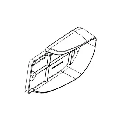 Image de Pièce détachée d'éclairage, droite, pour support de vélo Justclick