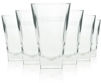 Produktbild von 6x Jameson Whiskey Glas Longdrink Whiskyglas 4cl Logo weiß Arcoroc