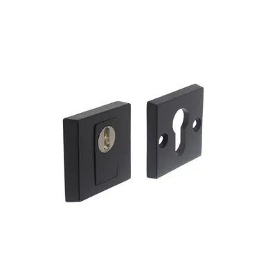 Produktbild von Schutzrosettenpaar 37557 VA sw quad.m.ZA S.12mm