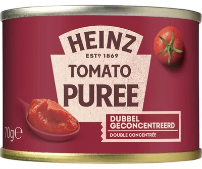 Produktbild von Heinz Tomatenpüree 70g – Hochwertiges Tomatenmark für Saucen & Suppen