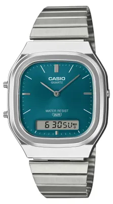 Zdjęcie produktu dla Zegarek Casio Vintage AQ-240E-3AEF srebrny